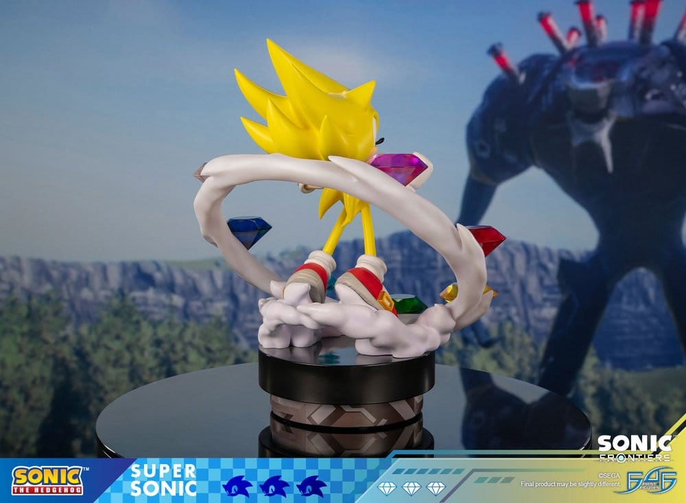 First 4 Figures Sonic The Hedgehog Sonic Frontiers Super Sonic Resin Statue