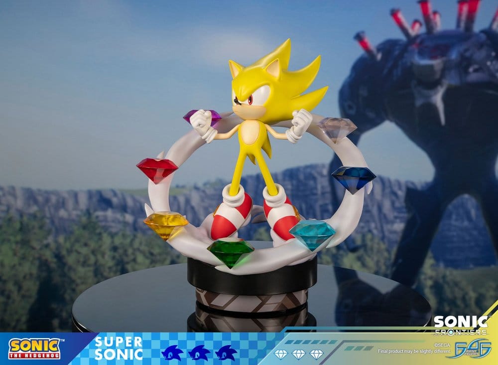 First 4 Figures Sonic The Hedgehog Sonic Frontiers Super Sonic Resin Statue