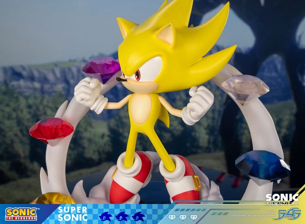 First 4 Figures Sonic The Hedgehog Sonic Frontiers Super Sonic Resin Statue