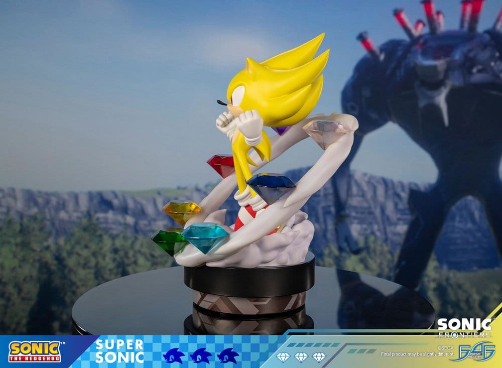 First 4 Figures Sonic The Hedgehog Sonic Frontiers Super Sonic Resin Statue