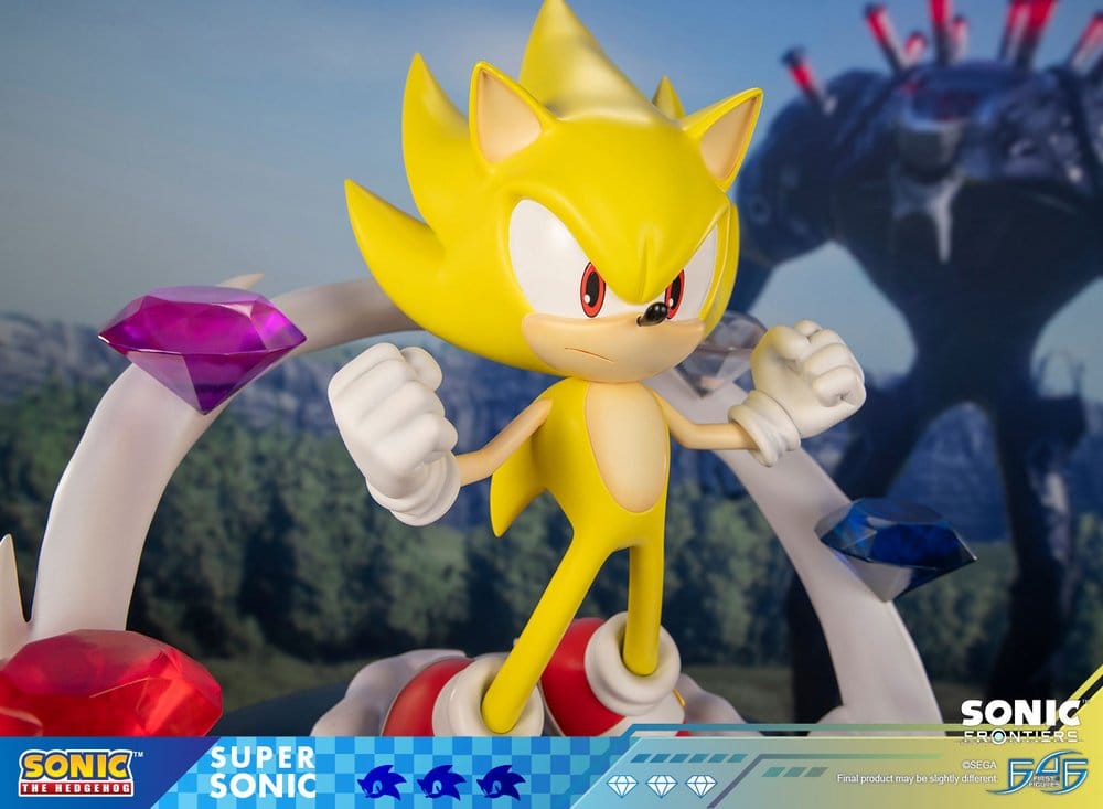 First 4 Figures Sonic The Hedgehog Sonic Frontiers Super Sonic Resin Statue