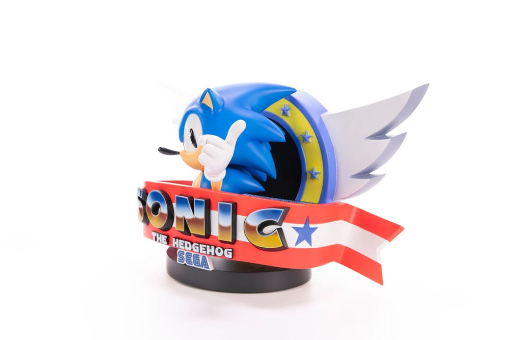 First 4 Figures Sonic the Hedgehog Sonic Title Screen Statue
