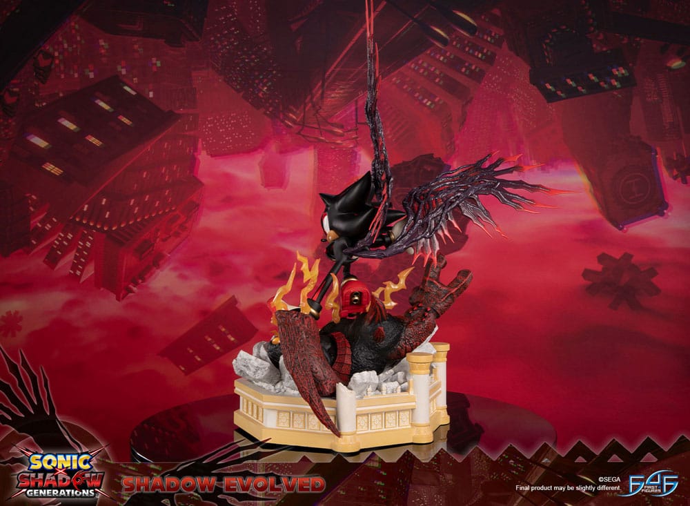 First 4 Figures Sonic X Shadow Generations Shadow Evolved Statue