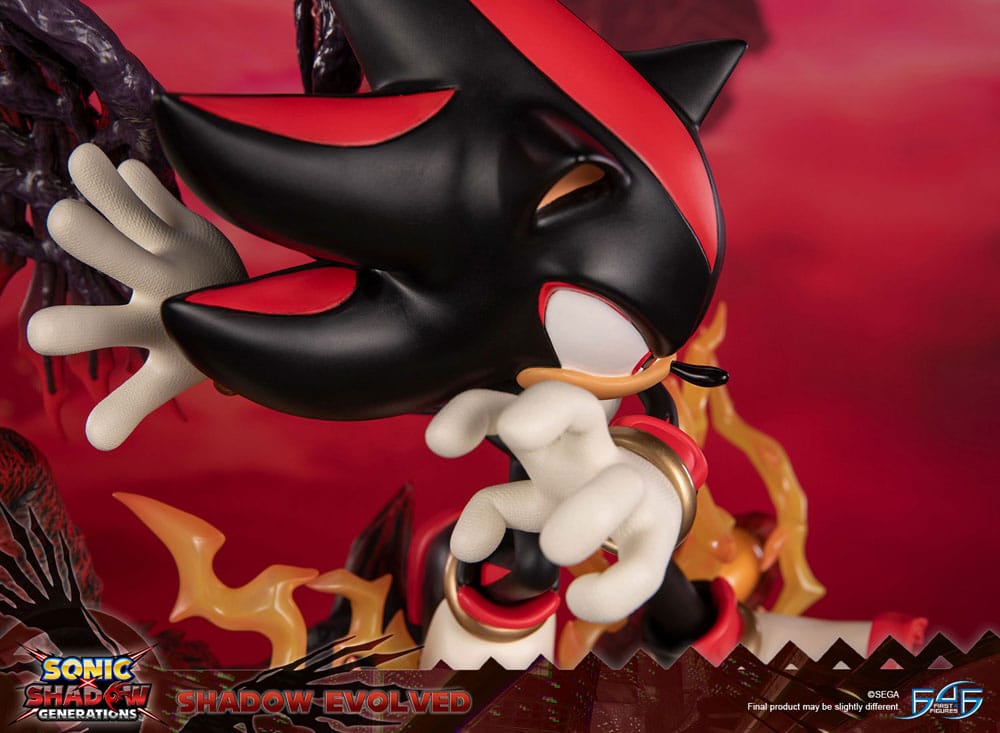 First 4 Figures Sonic X Shadow Generations Shadow Evolved Statue