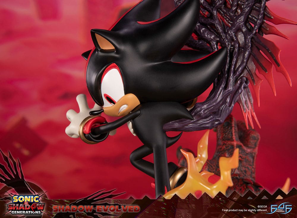 First 4 Figures Sonic X Shadow Generations Shadow Evolved Statue
