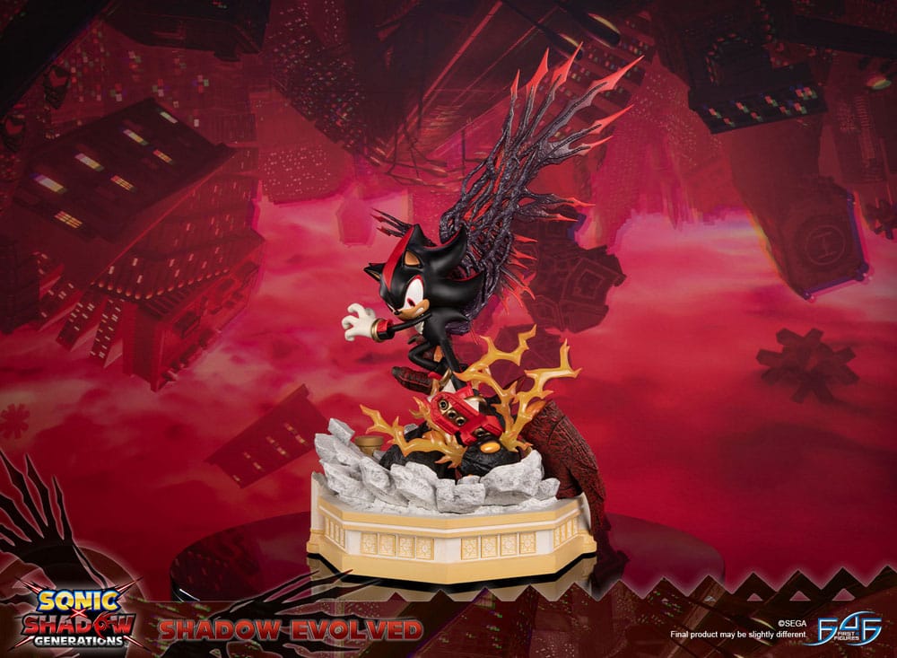 First 4 Figures Sonic X Shadow Generations Shadow Evolved Statue