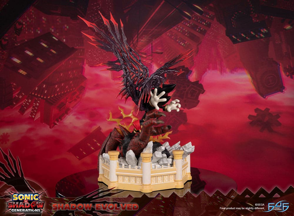 First 4 Figures Sonic X Shadow Generations Shadow Evolved Statue