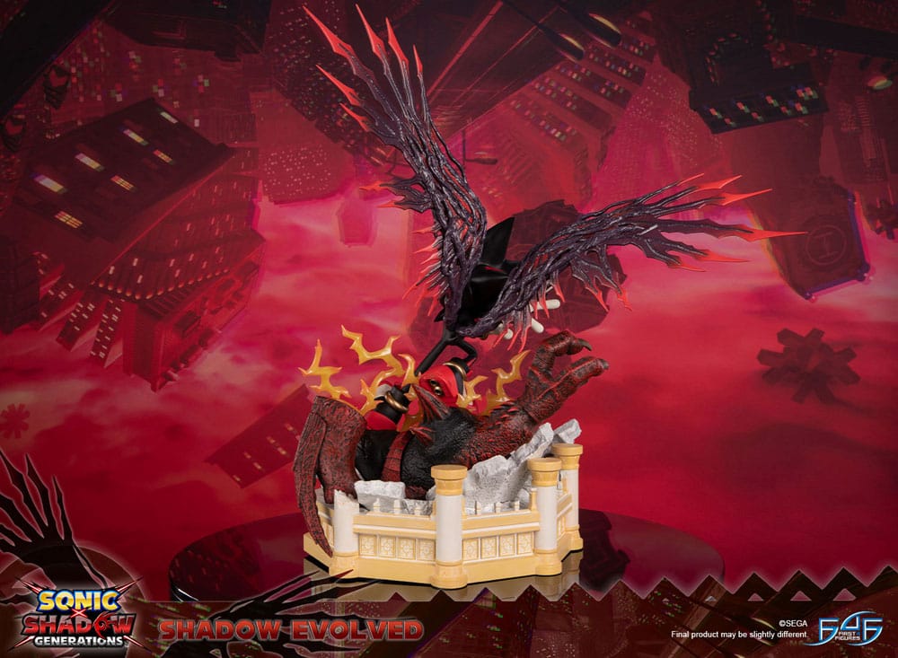 First 4 Figures Sonic X Shadow Generations Shadow Evolved Statue