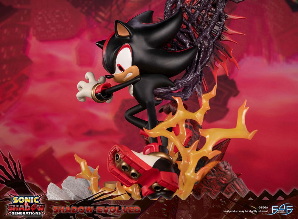 First 4 Figures Sonic X Shadow Generations Shadow Evolved Statue