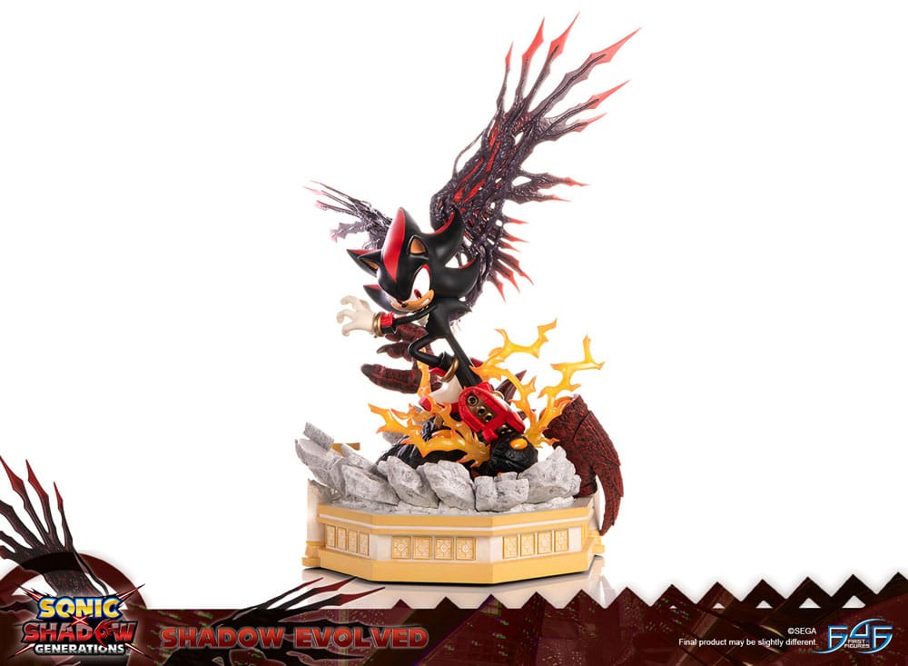 First 4 Figures Sonic X Shadow Generations Shadow Evolved Statue