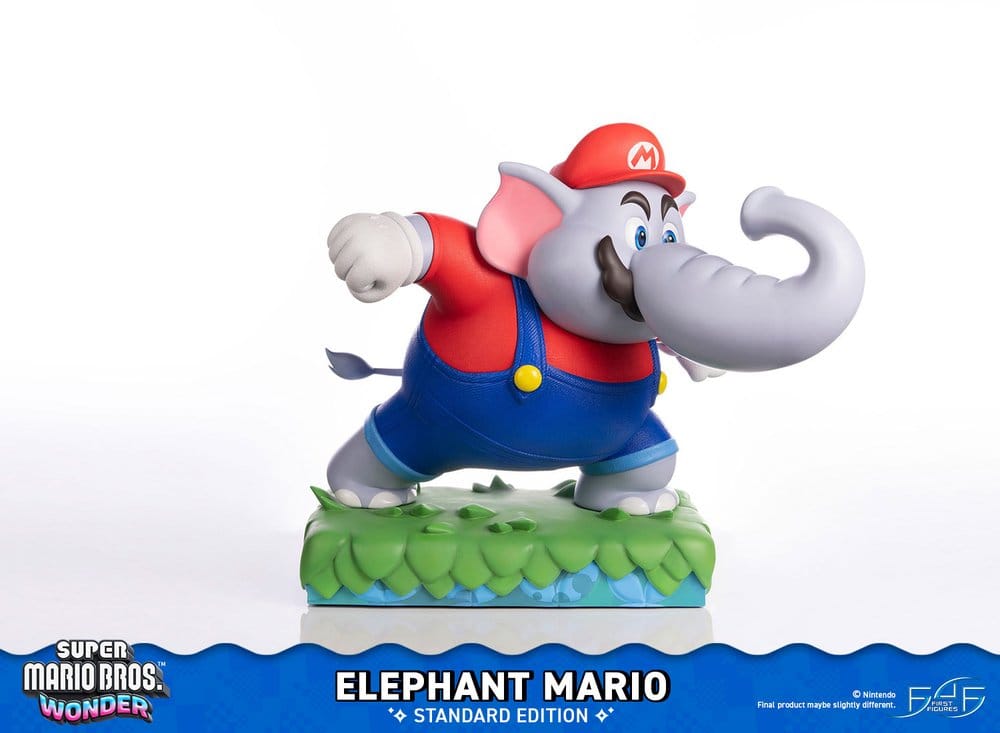 First 4 Figures Super Mario Bros. Wonder Elephant Mario Standard Edition Resin Statue