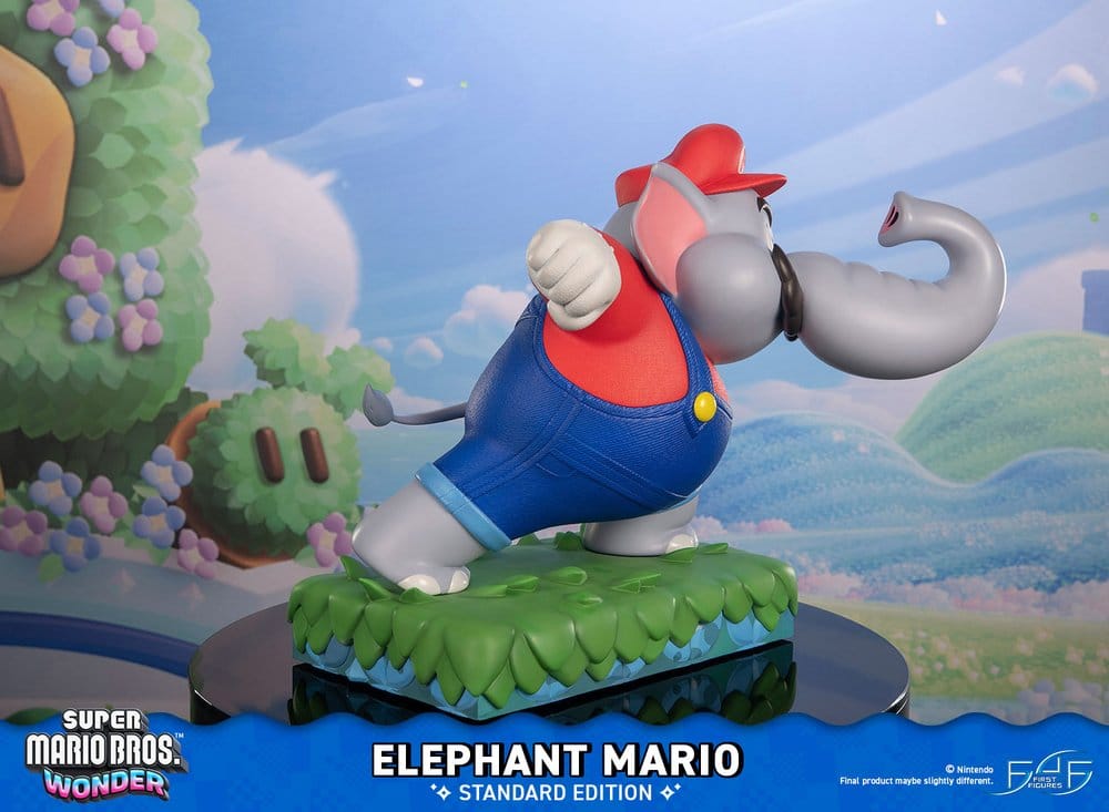 First 4 Figures Super Mario Bros. Wonder Elephant Mario Standard Edition Resin Statue