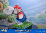 First 4 Figures Super Mario Bros. Wonder Elephant Mario Standard Edition Resin Statue