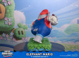 First 4 Figures Super Mario Bros. Wonder Elephant Mario Standard Edition Resin Statue