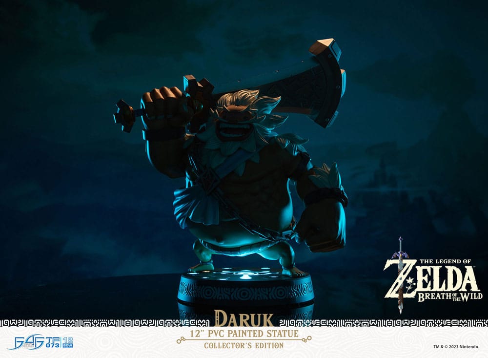 First 4 Figures The Legend of Zelda Breath of the Wild Daruk Collector’s Edition Statue - Beschädigte Verpackung