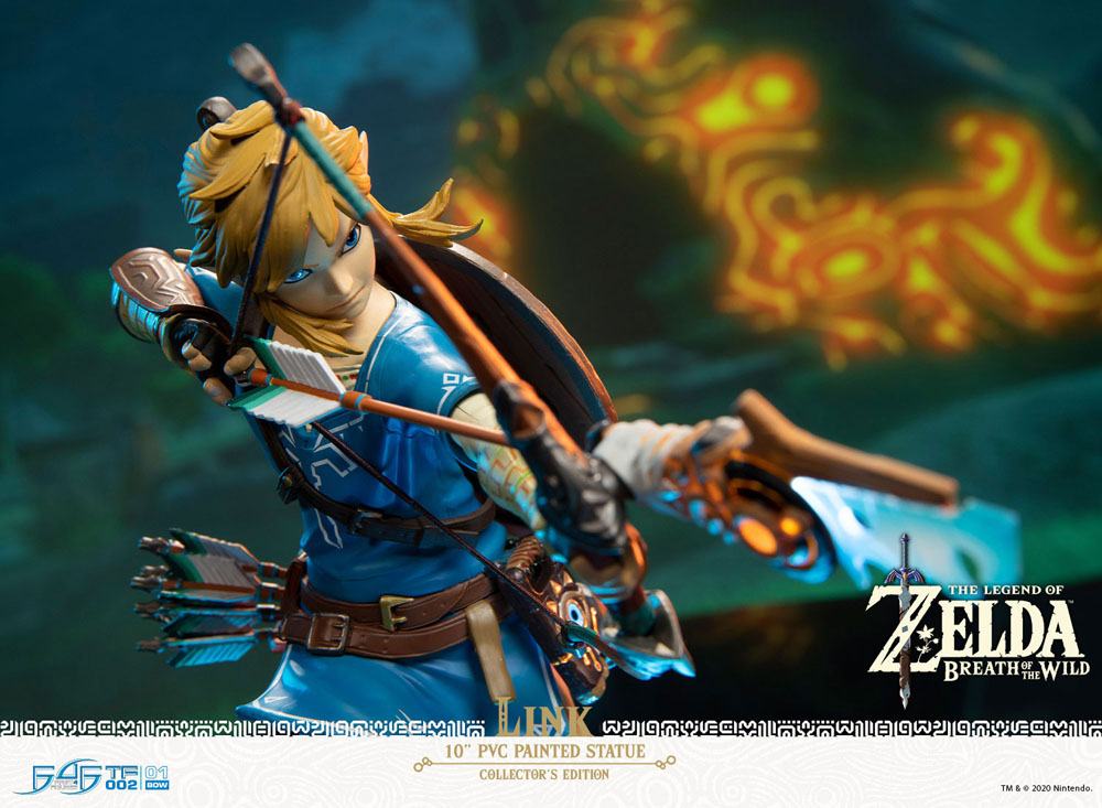 First 4 Figures The Legend Of Zelda Breath Of The Wild Link PVC Collector’s Edition Statue