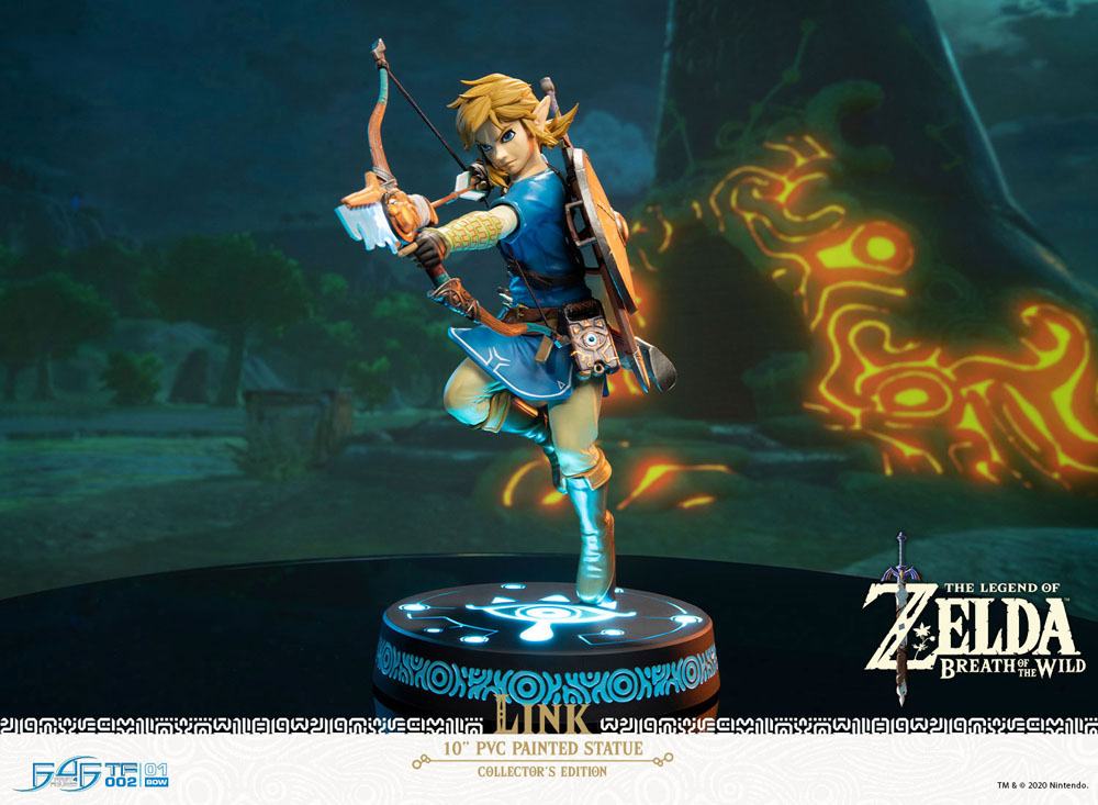 First 4 Figures The Legend Of Zelda Breath Of The Wild Link PVC Collector’s Edition Statue