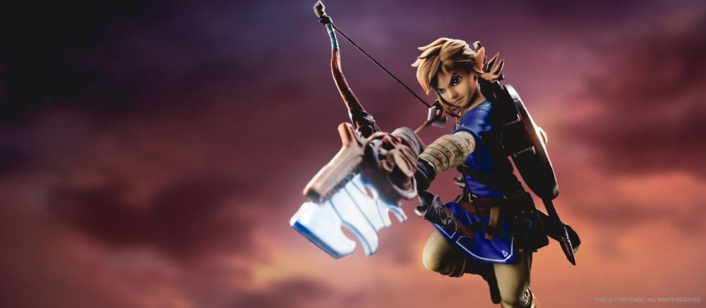 First 4 Figures The Legend Of Zelda Breath Of The Wild Link Statue