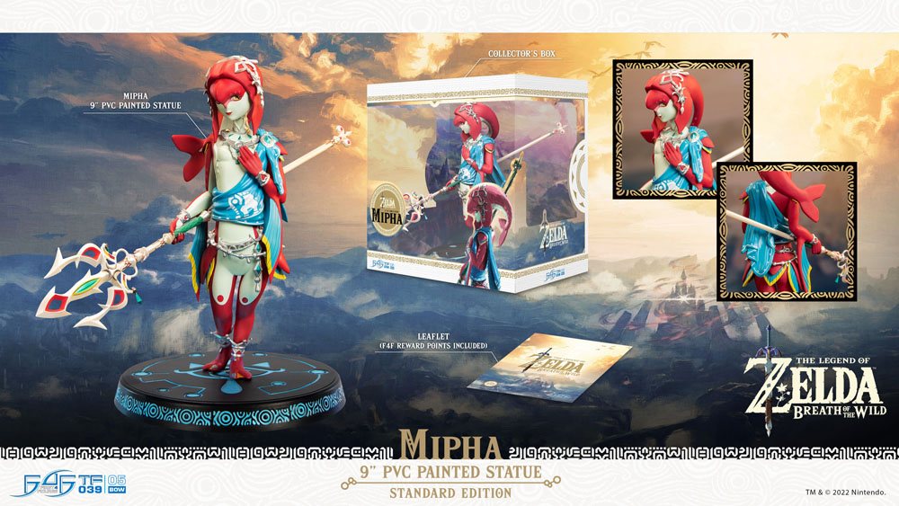 First 4 Figures The Legend of Zelda Breath of the Wild Mipha PVC Statue