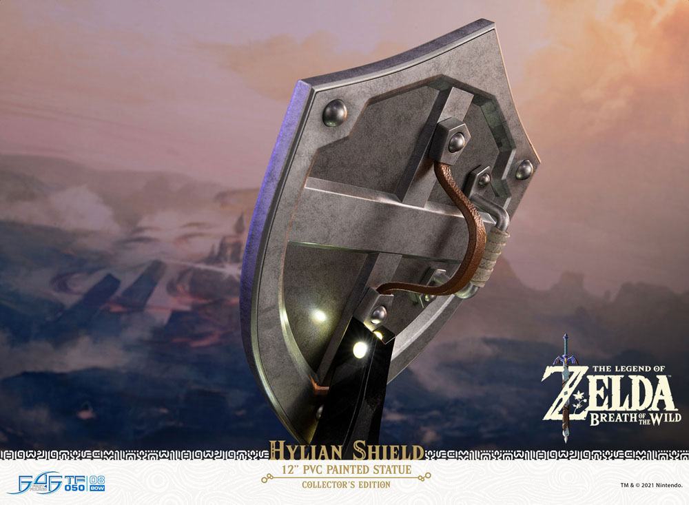 First 4 Figures The Legend Of Zelda Breath Of The Wild PVC Hylian Shield Collector’s Edition Statue