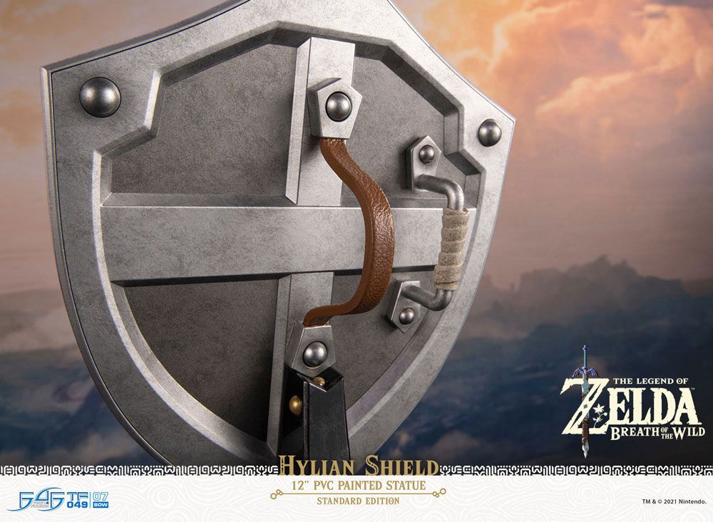 First 4 Figures The Legend of Zelda Breath of the Wild PVC Hylian Shield Standard Edition Statue
