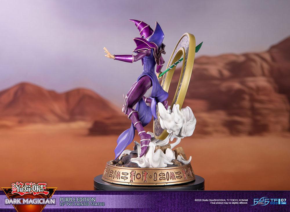 First 4 Figures Yu-Gi-Oh! PVC Dark Magician Purple Version Staue