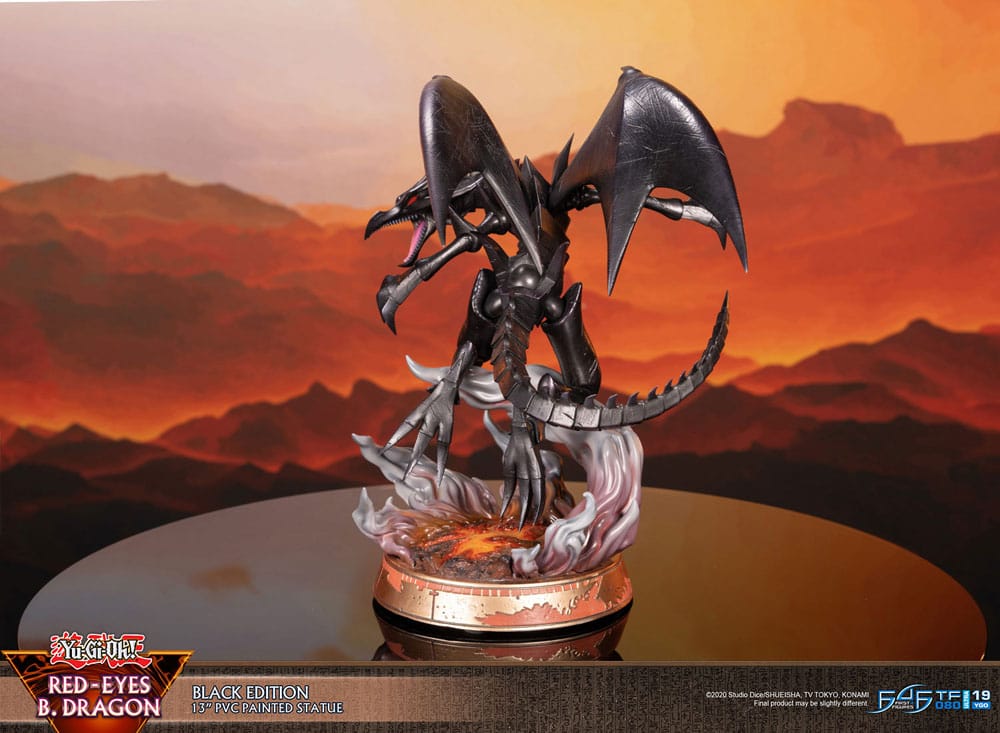 First 4 Figures Yu-Gi-Oh! Red-Eyes B. Dragon Black Colour Statue