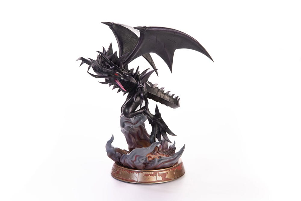 First 4 Figures Yu-Gi-Oh! Red-Eyes B. Dragon Black Colour Statue - Beschädigte Verpackung