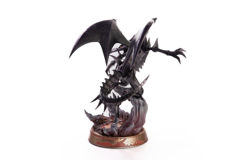 First 4 Figures Yu-Gi-Oh! Red-Eyes B. Dragon Black Colour Statue - Beschädigte Verpackung