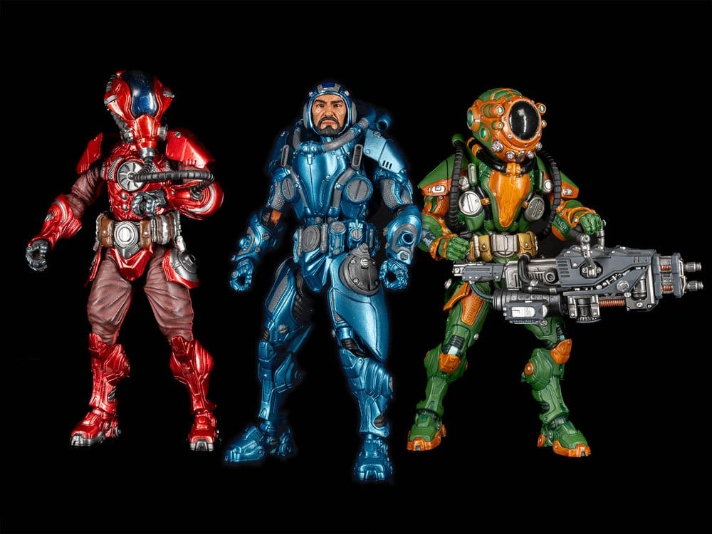 Four Horsemen Toy Design Cosmic Character Pack T.U.5.C.C. Soldiers Upgrade Set Actionfiguren Zubehör-Set