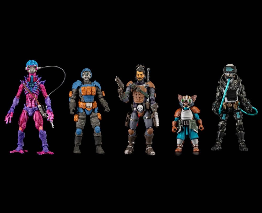 Four Horsemen Toy Design Cosmic Legions Heads Pack Zubehör-Set für Actionfiguren