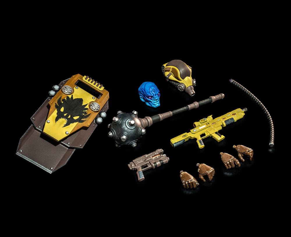 Four Horsemen Toy Design Cosmic Legions OxKrewe Book Two Harrow Zone Hylor Cryn Actionfigur
