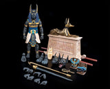 Four Horsemen Toy Design Figura Obscura Anubis Black & Blue Actionfigur