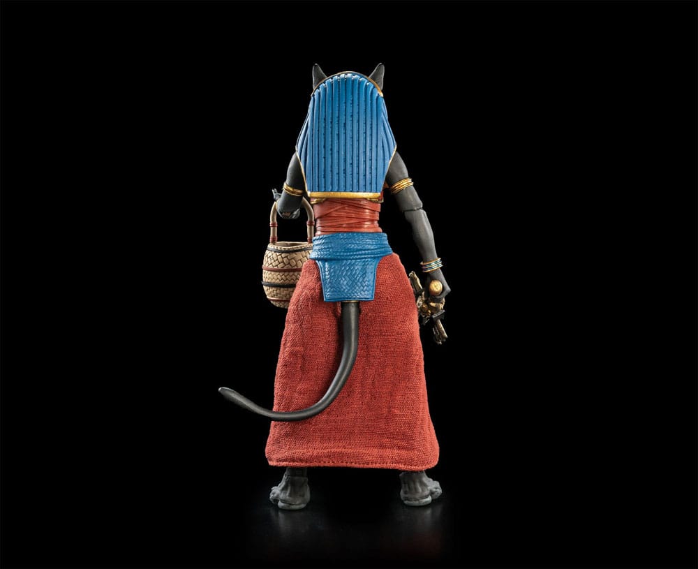 Four Horsemen Toy Design Figura Obscura Bastet Black & Red Actionfigur