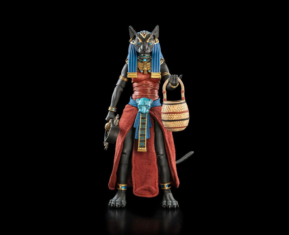 Four Horsemen Toy Design Figura Obscura Bastet Black & Red Actionfigur