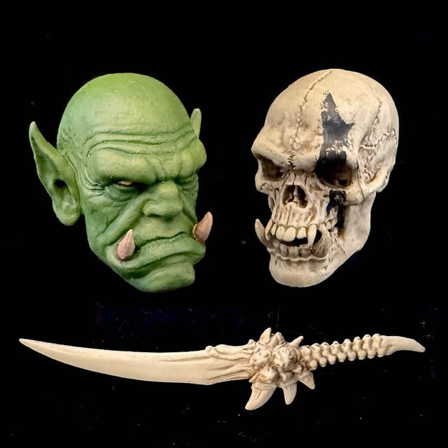 Four Horsemen Toy Design Mythic Legions Enemy Head Pack Zubehör-Set für Actionfiguren