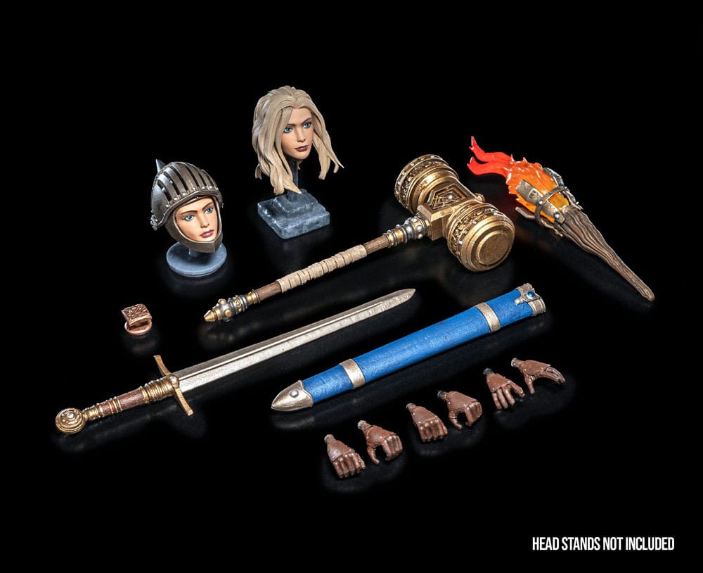 Four Horsemen Toy Design Mythic Legions Horror of Einsamall Commander Igraine Actionfigur