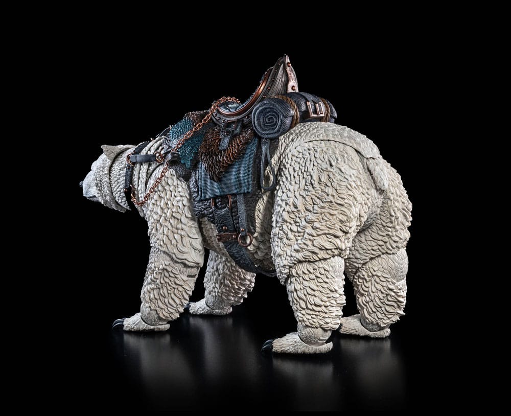 Four Horsemen Toy Design Mythic Legions Horror of Einsamall Isbjorn Polar Bear Mount Actionfigur