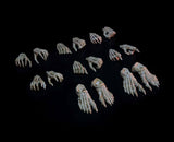 Four Horsemen Toy Design Mythic Legions Necronominus Skeletons Of Necronominus Hands/Feet Pack Actionfiguren Zubehör-Set