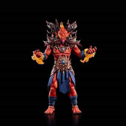 Four Horsemen Toy Design Mythic Legions Reign of the Beasts J’hennem Brute Scale Actionfigur