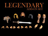 Four Horsemen Toy Design Mythic Legions Reinforcement 3 Legendary Add-On Set Zubehör-Set für Actionfiguren