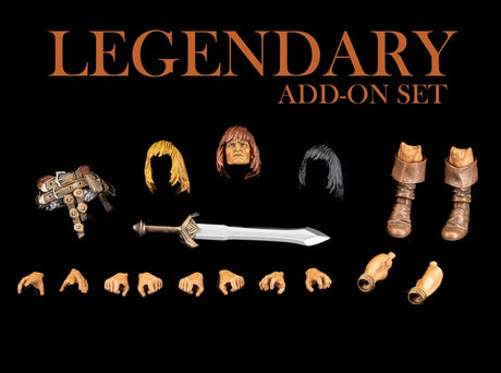 Four Horsemen Toy Design Mythic Legions Reinforcement 3 Legendary Add-On Set Zubehör-Set für Actionfiguren