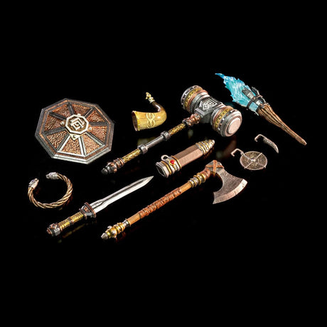 Four Horsemen Toy Design Mythic Legions Rising Sons Dwarf Weapons Zubehör Set für Actionfiguren