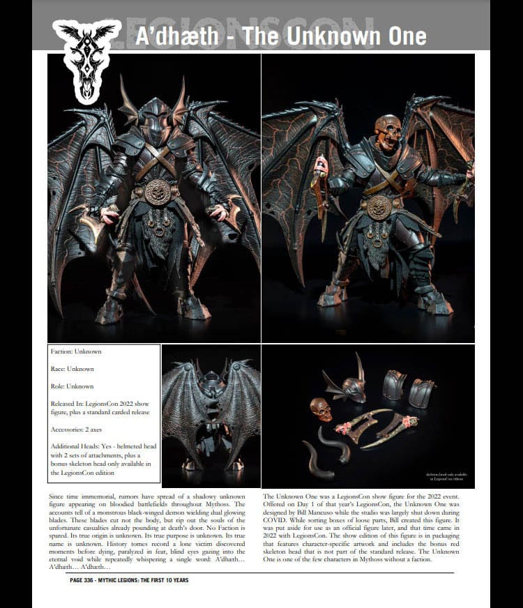 Four Horsemen Toy Design Mythic Legions The First 10 Year Buch Hardcover Englische Version