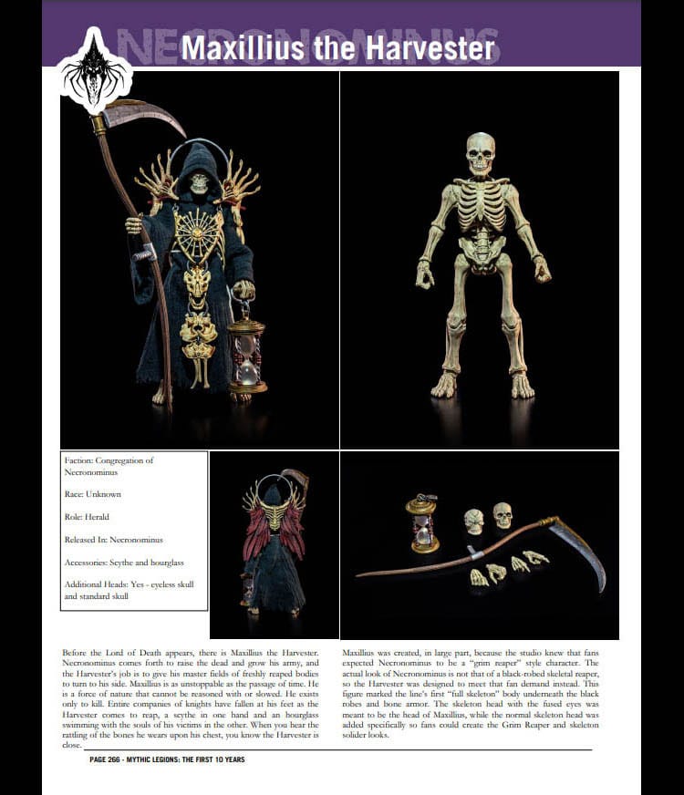 Four Horsemen Toy Design Mythic Legions The First 10 Year Buch Hardcover Englische Version
