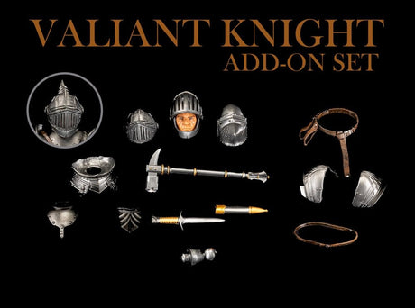 Four Horsemen Toy Design Mythic Legions Valiant Knight Reinforcement 3 Zubehör-Set für Actionfiguren Add-On Set