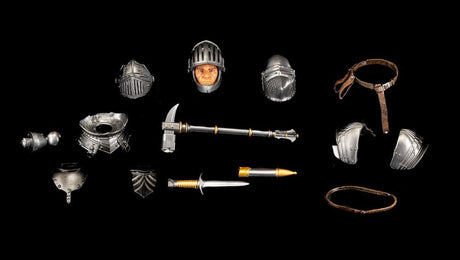Four Horsemen Toy Design Mythic Legions Valiant Knight Reinforcement 3 Zubehör-Set für Actionfiguren Add-On Set