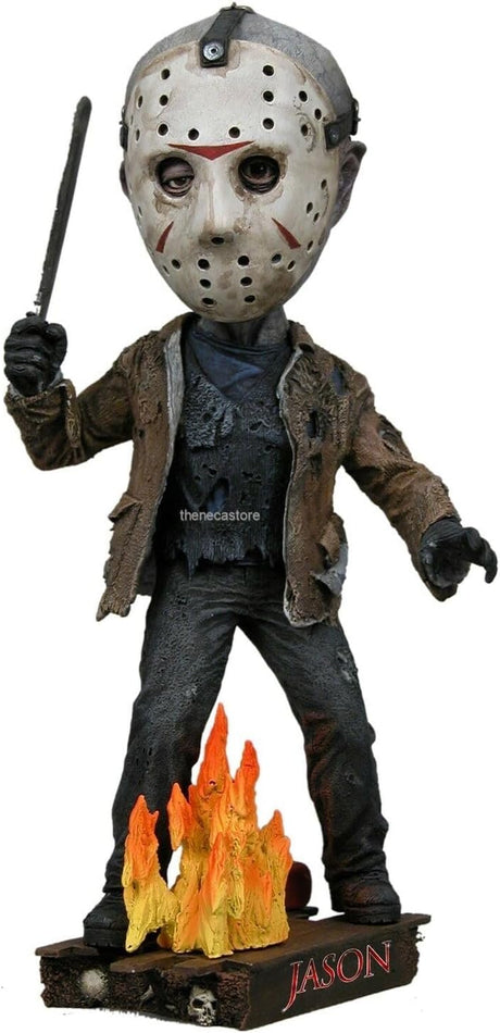 Freddy vs. Jason Jason Voorhees Head Knocker Wackelkopffigur NECA