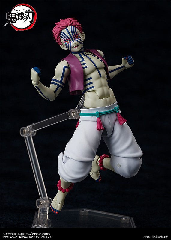 FREEing Demon Slayer Kimetsu no Yaiba Akaza Figma Actionfigur