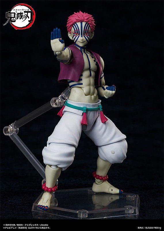 FREEing Demon Slayer Kimetsu no Yaiba Akaza Figma Actionfigur